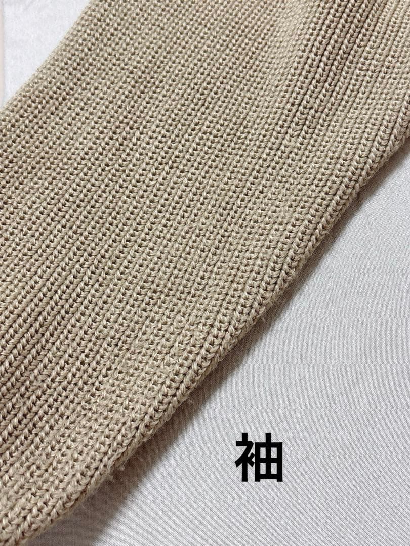 完売品✨オールシーズンWhim Gazette リネンニット　ビッグカーディガン