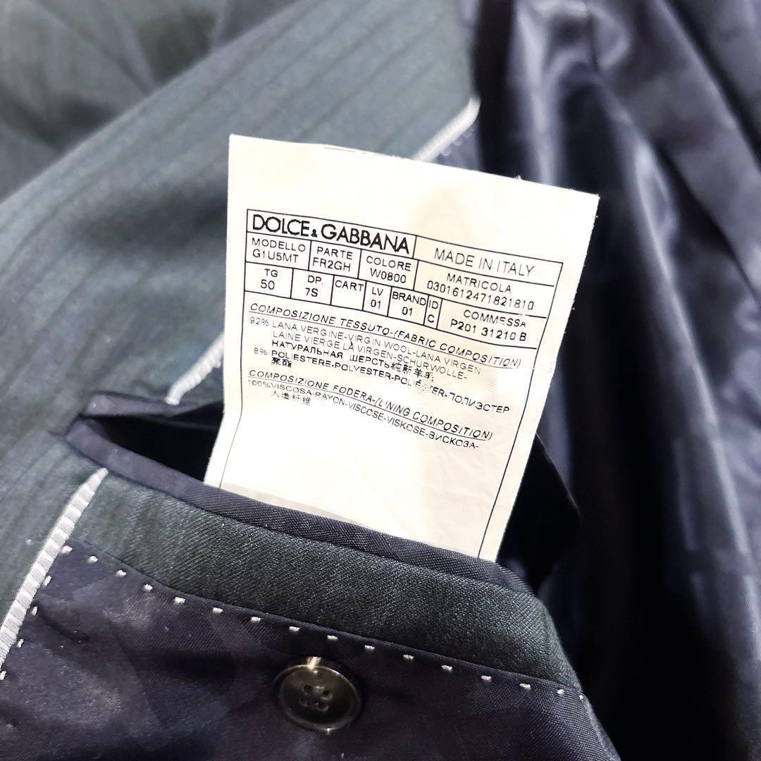 美品 ドルチェ＆ガッバーナ MARTINI ビジネススーツ ダークグレー XL