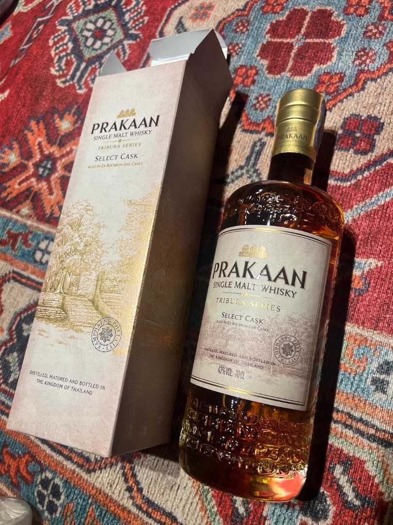 タイ　プレミアムウイスキー　PRAKAAN シングルモルトSELECT　CASK