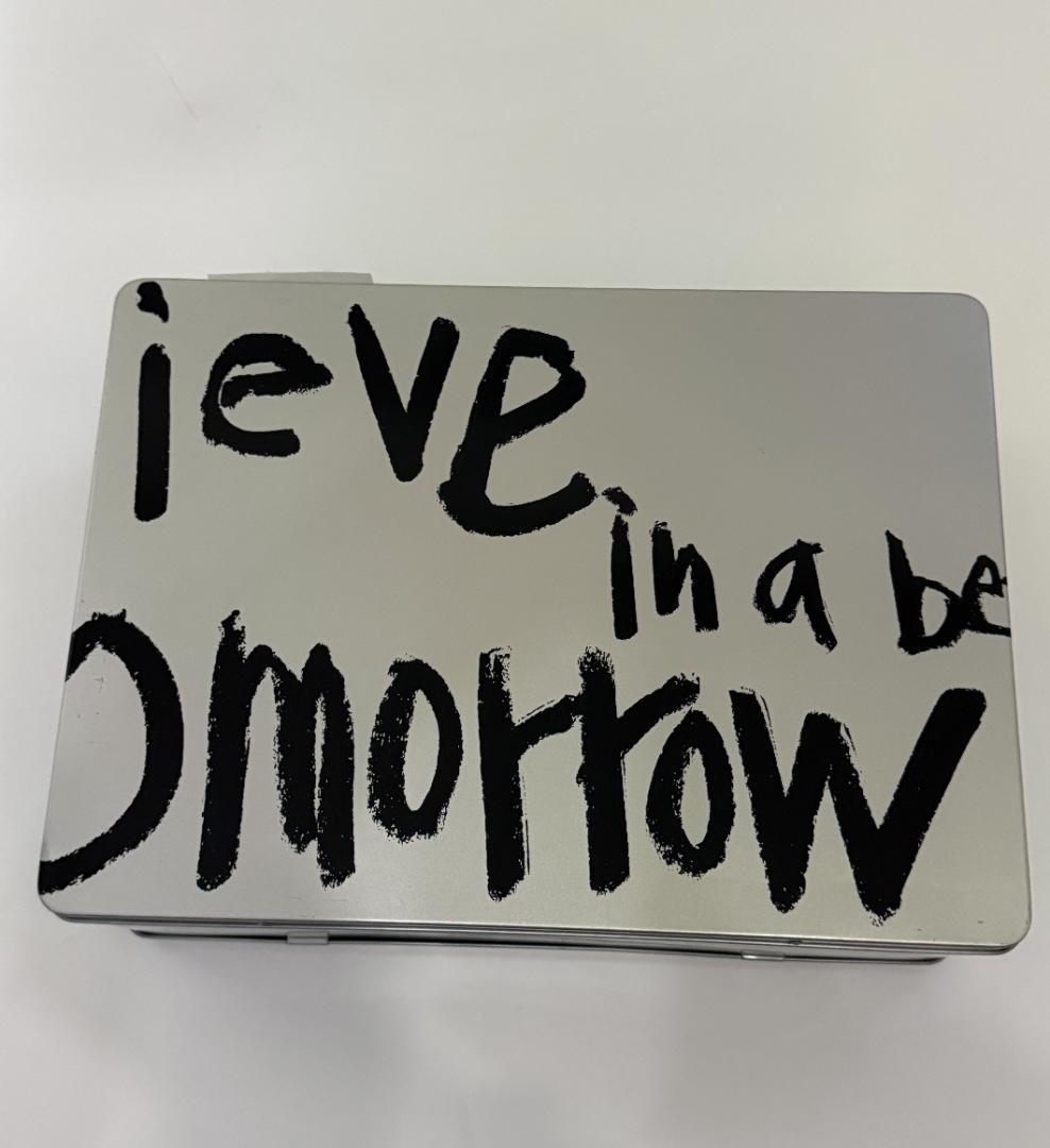 コムデギャルソン 青山限定 希少 メッセージ トランク　大 ブリキ