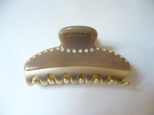 ☆新品☆アレクサンドルドゥパリ●希少✨限定色✨クリスタル付きヘアクリップ/M