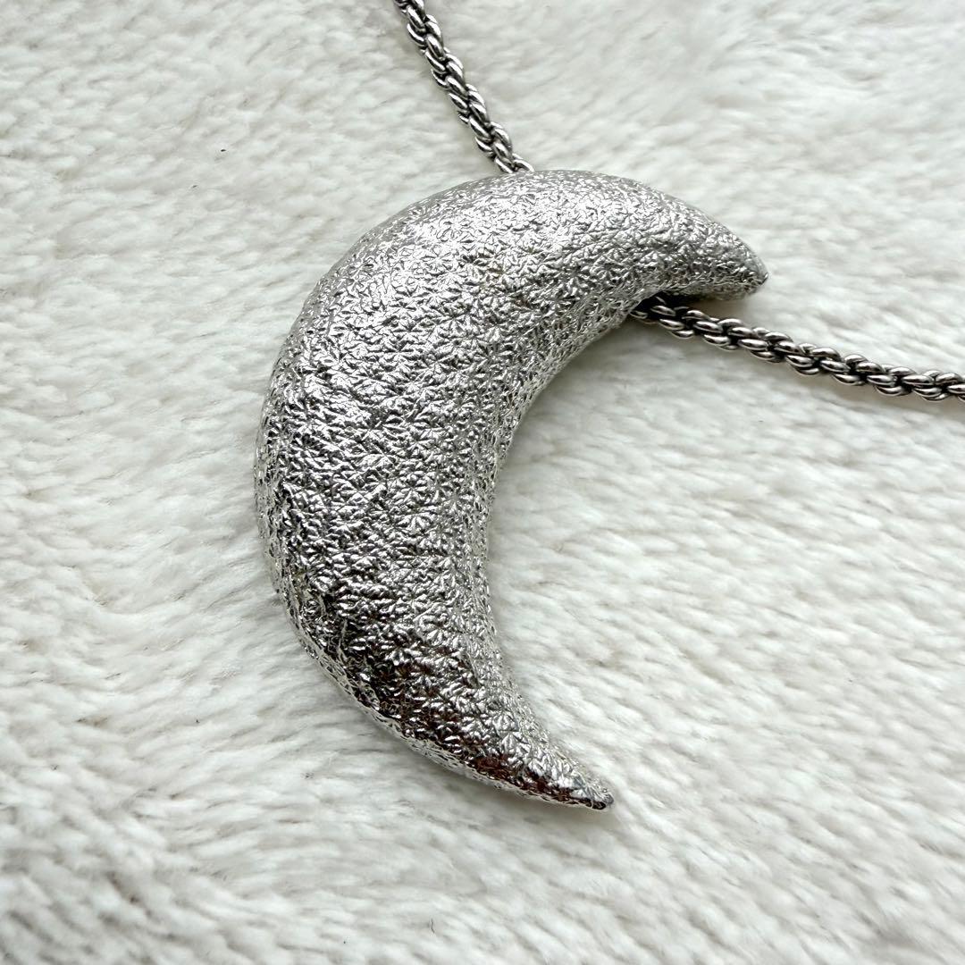 希少 クリスチャンディオール 月モチーフ ネックレス 大ぶり ヴィンテージ