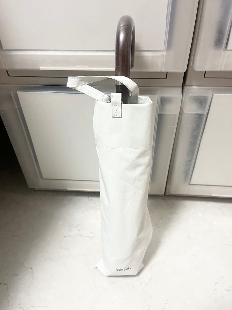 Waterfront 完売　COKAGE+日傘 折りたたみ傘　ホワイト