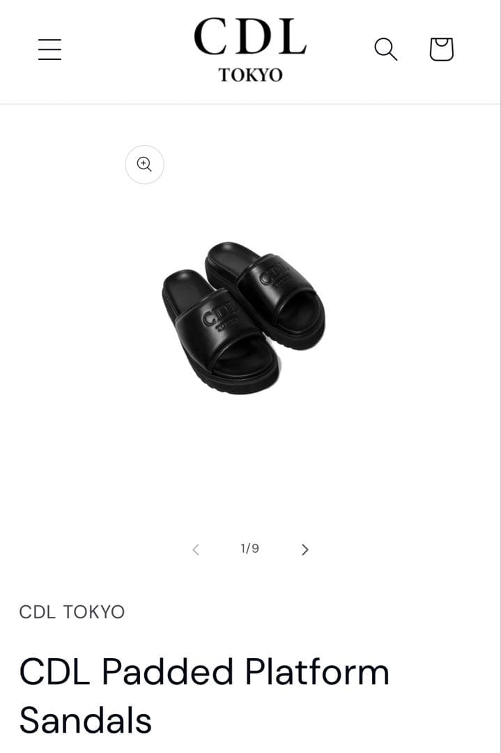 CDL サンダル　Lサイズ