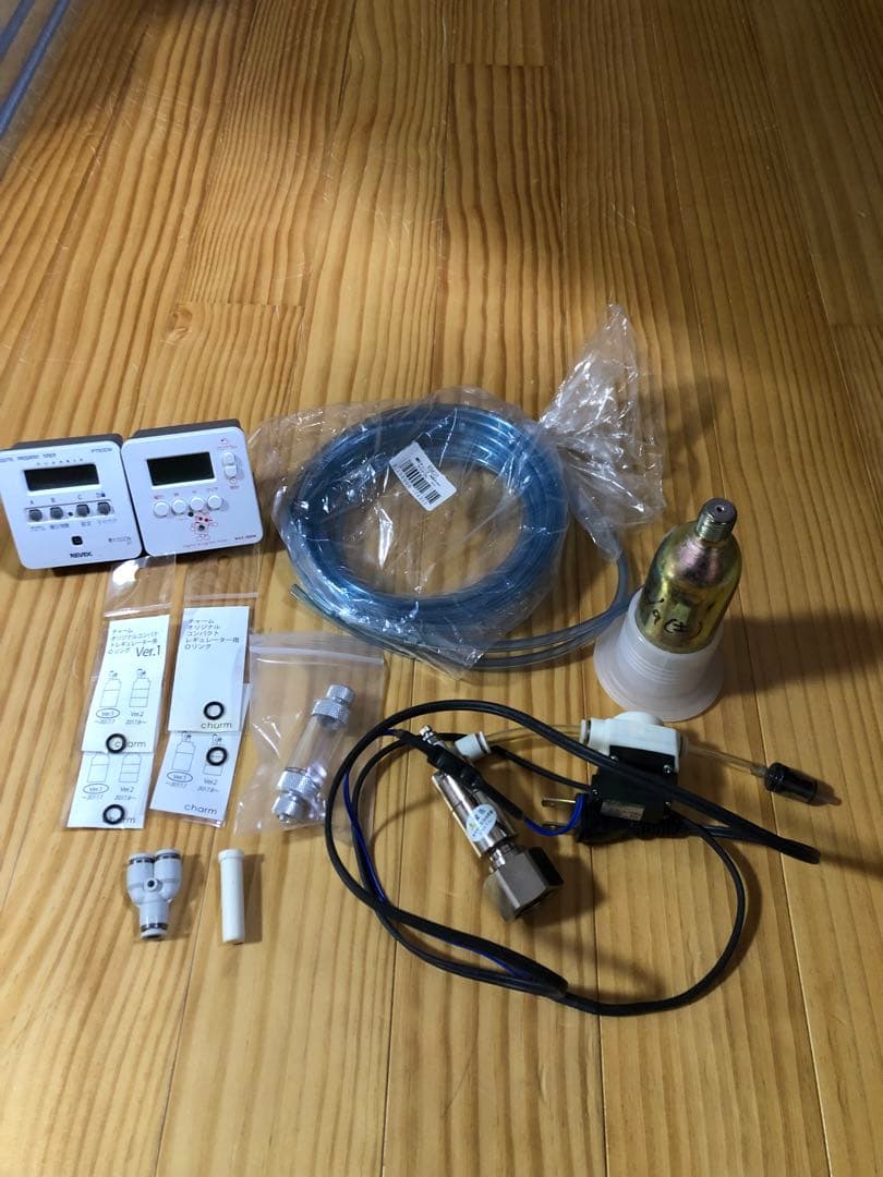 水草　二酸化炭素添加装置