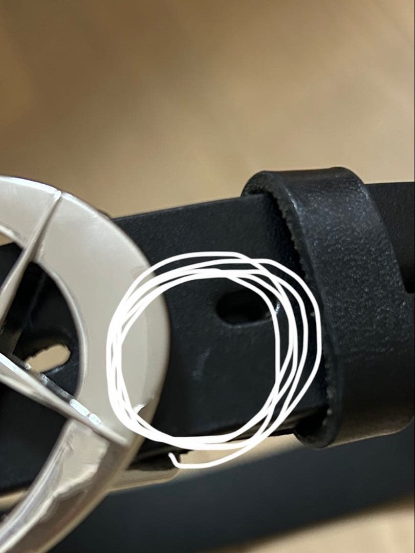 REFLEM【レフレム】Thorn eyeロゴレザーベルト