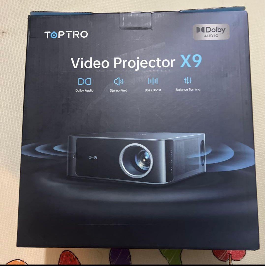 TOPTRO Video Projector X9 一回使用