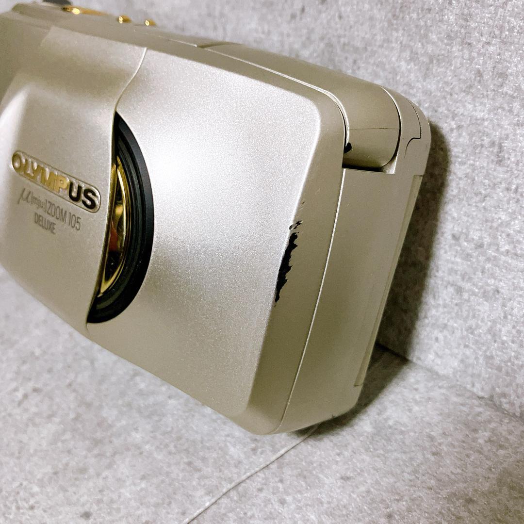 オリンパスμ ZOOM 105 DELUXE コンパクト フィルムカメラ 希少