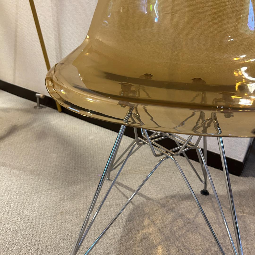 イームズチェア　リプロダクト　透明　デザイナーズ