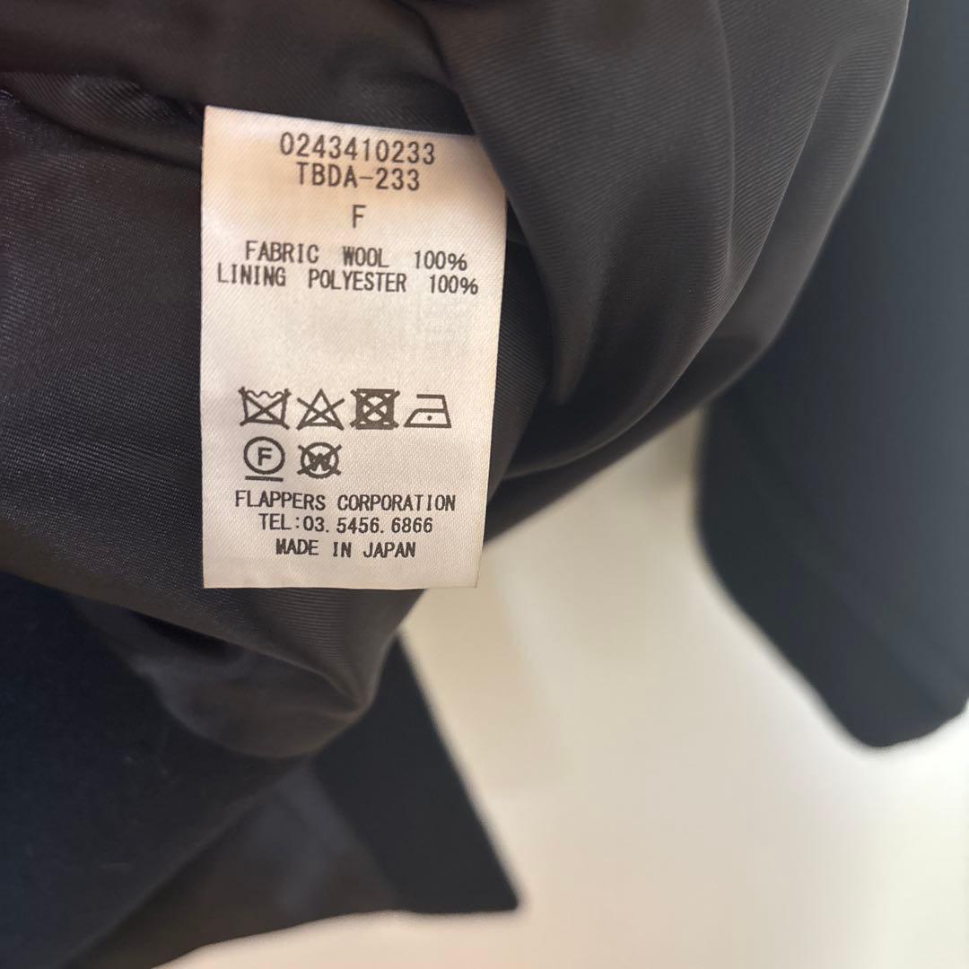 TICCA ジャケットコート　ブラック　完売製品ティッカ