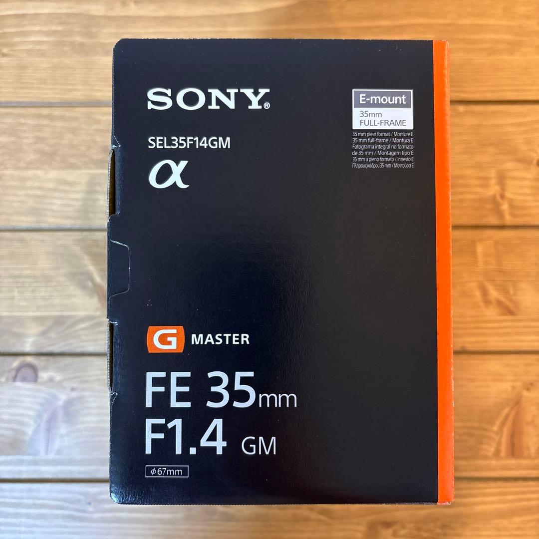 【SONY】 SEL35F14GM Gマスター FE 35mm F1.4