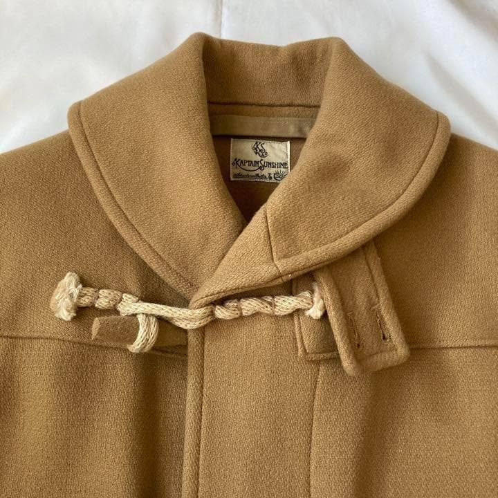 KAPTAIN SUNSHINE ショールカラーダッフルコート