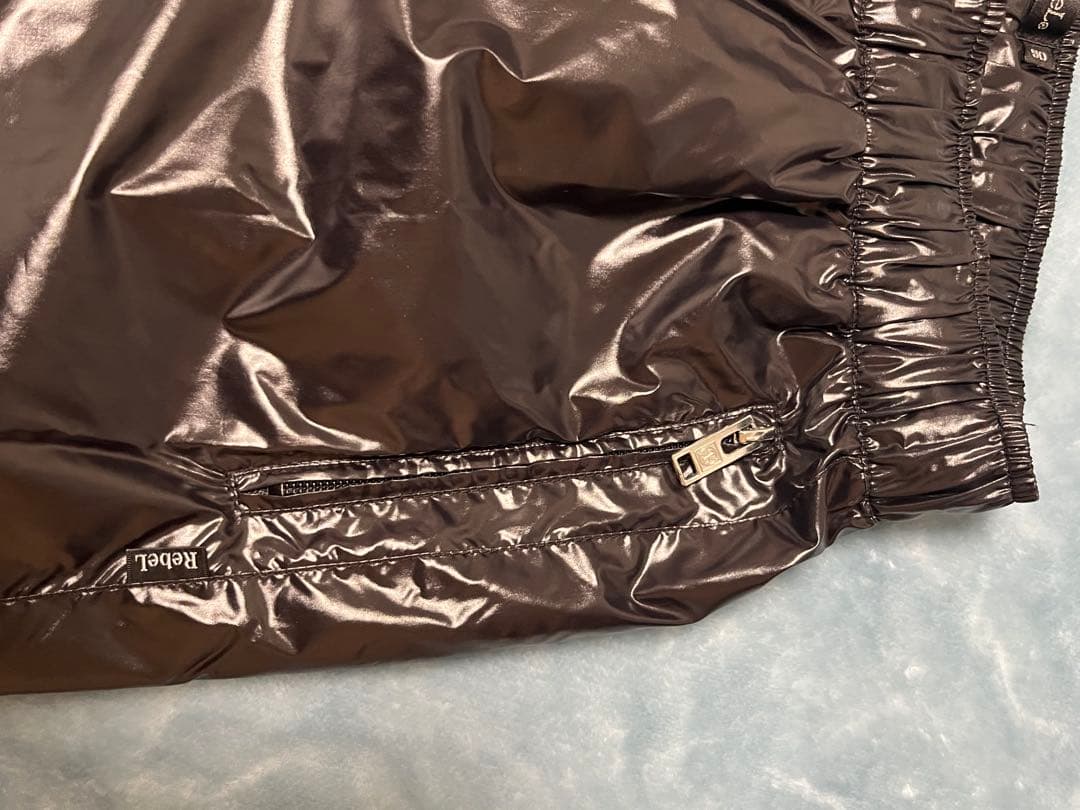 TOP REBEL ブラック ウインドブレーカー　防寒用