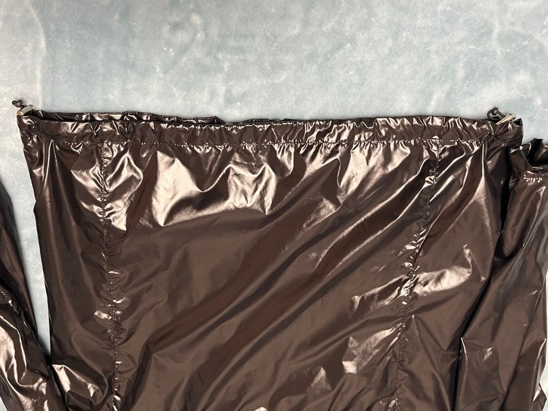 TOP REBEL ブラック ウインドブレーカー　防寒用