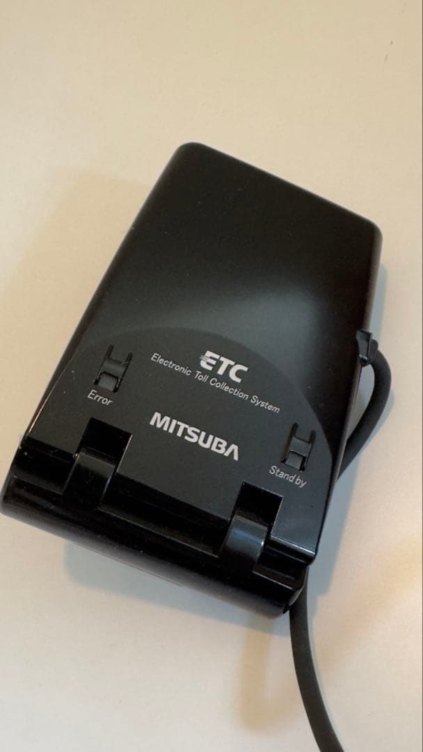 MITSUBA ETC アンテナ一体型　バイク用防水ETC