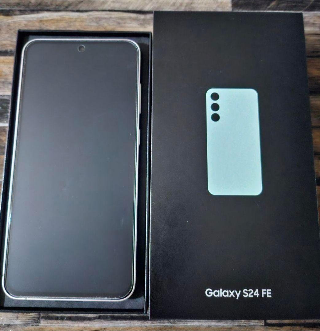 Samsung Galaxy S24 FE 本体 ミントグリーン