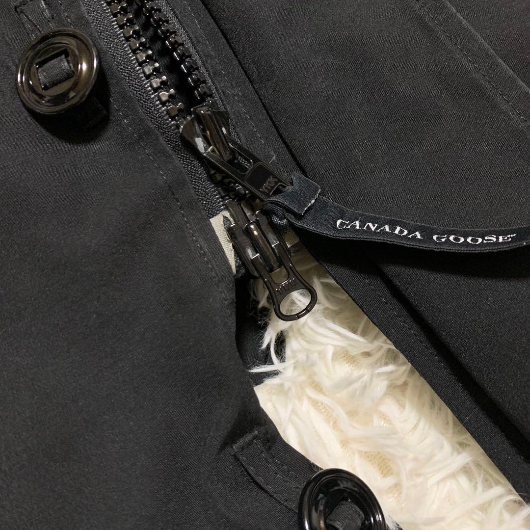 【希少サイズ】カナダグース ジャスパー 3438JM コヨーテファー 黒 L