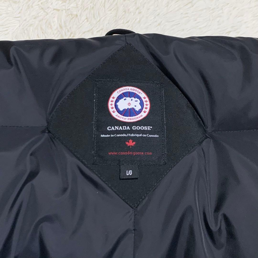 【希少サイズ】カナダグース ジャスパー 3438JM コヨーテファー 黒 L
