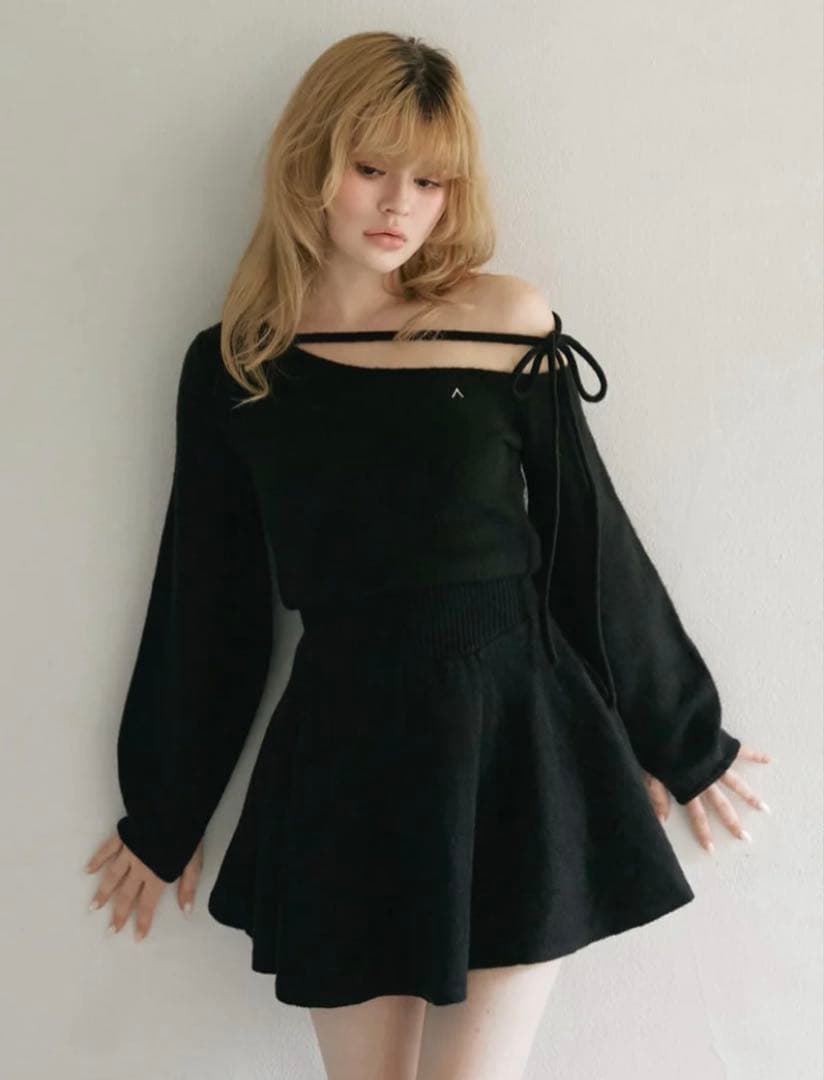 アンドマリー Rhoda flare mini dress