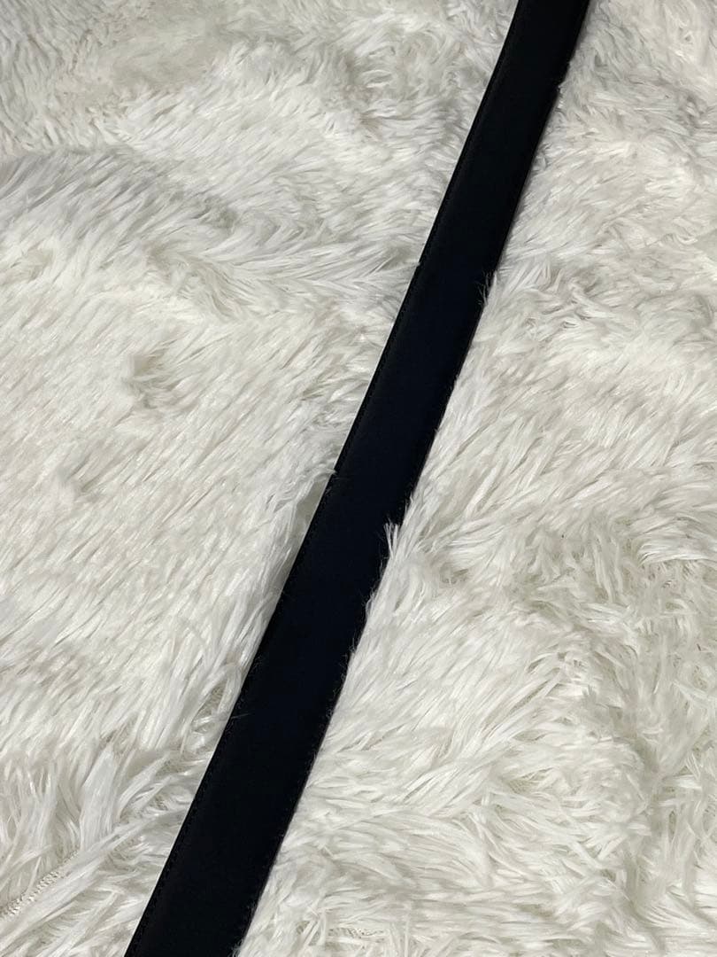 美品　CELINE セリーヌ ゴールドバックル 本革　レザーベルト ブラック