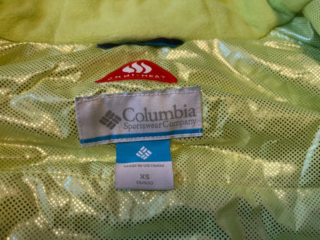 キッズ120cm スキーウェアセット（ジャケット、パンツ、ソックス）