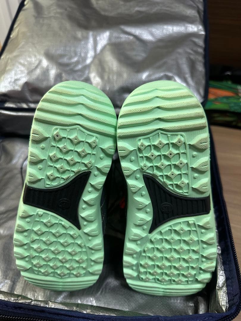 【未使用級】BURTON MINT AFスノーボード レースブーツ　黒/グリーン