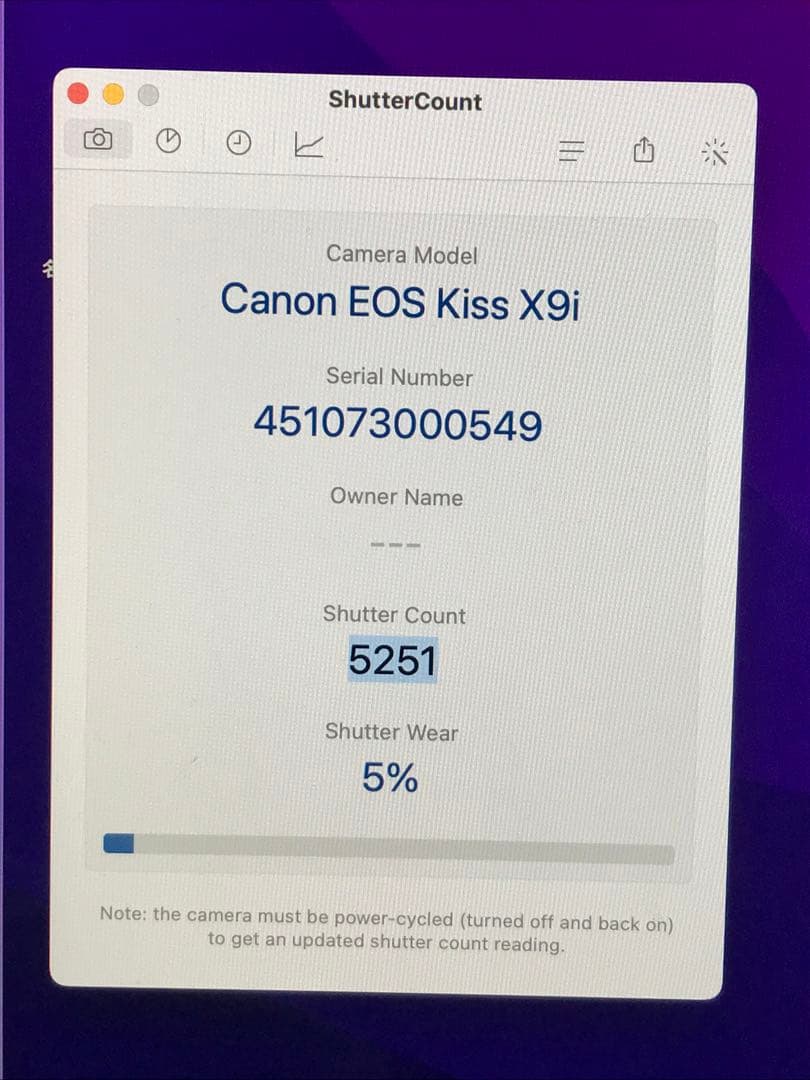 ショット数5,200の極美品！一眼レフカメラ Canon kiss x9i ♪