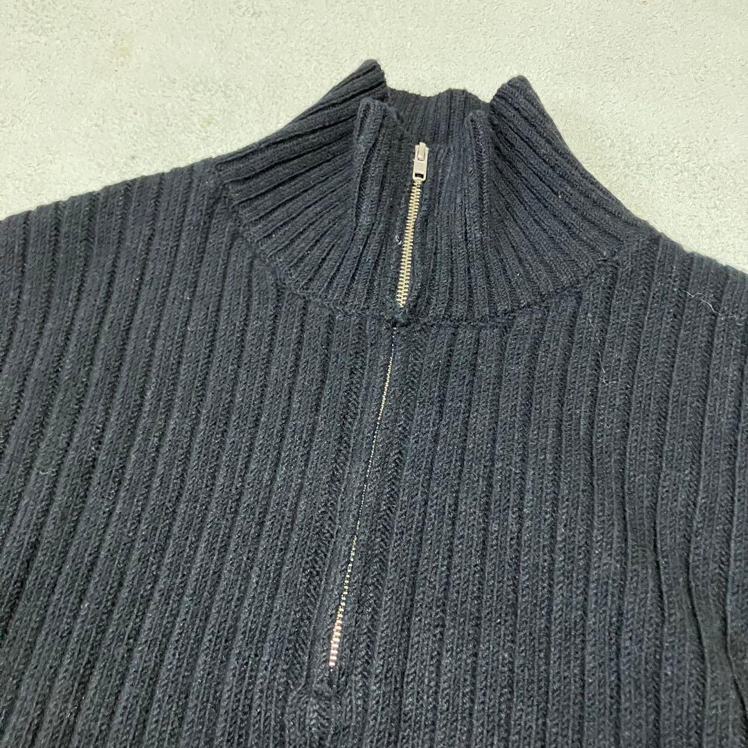 ETRE TOKYO ハーフジップタートルニットベスト