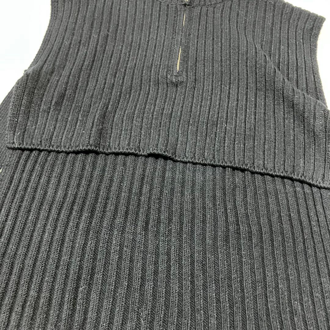 ETRE TOKYO ハーフジップタートルニットベスト