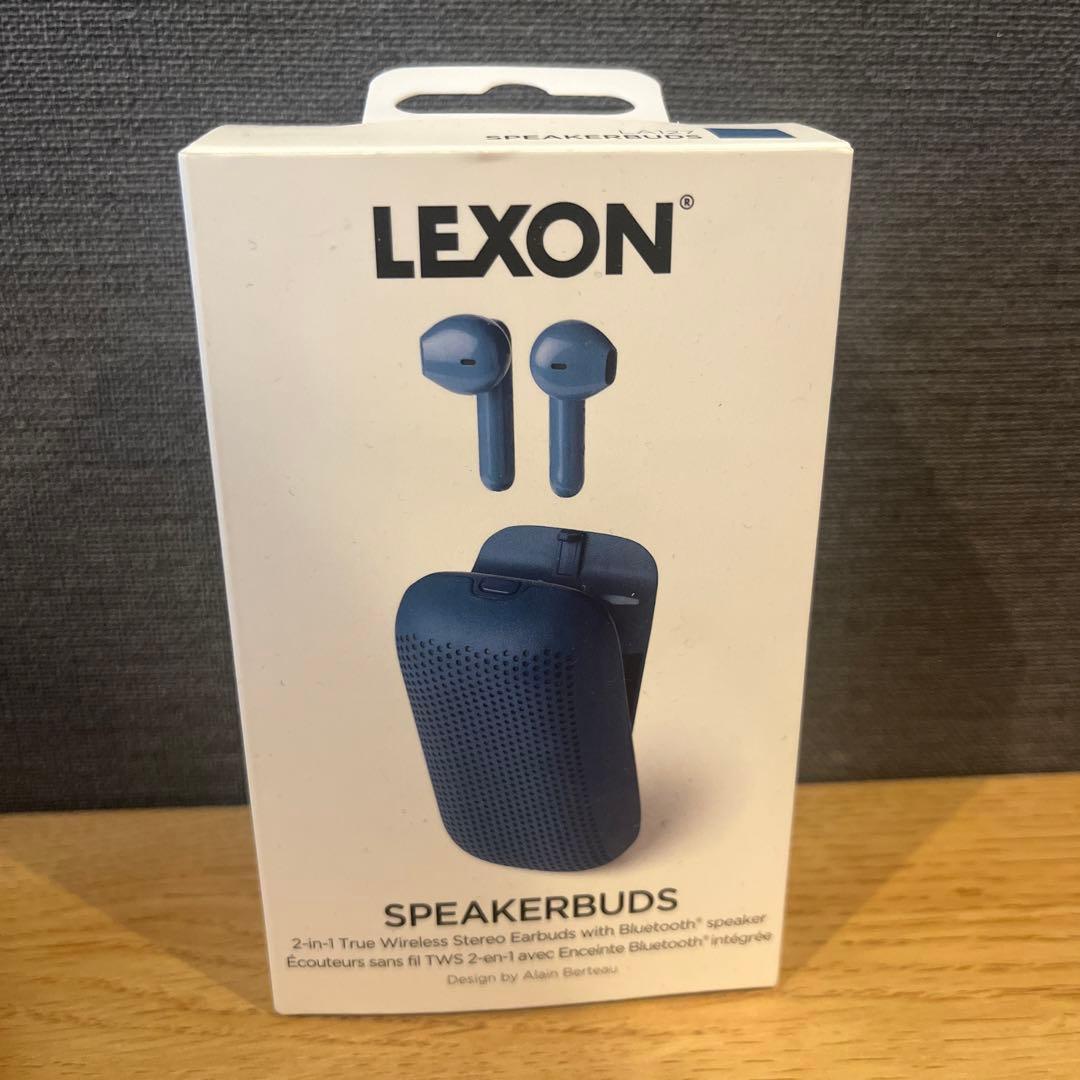 LEXON SPEAKERBUDS レクソン　ワイヤレスイヤホン　ブルー