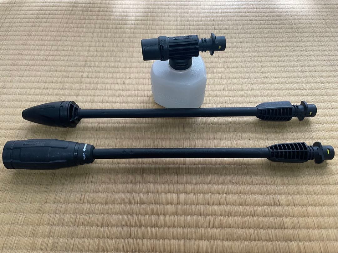 KARCHER 高圧洗浄機 K2 本体　別売りの自吸用ホースとフィルター