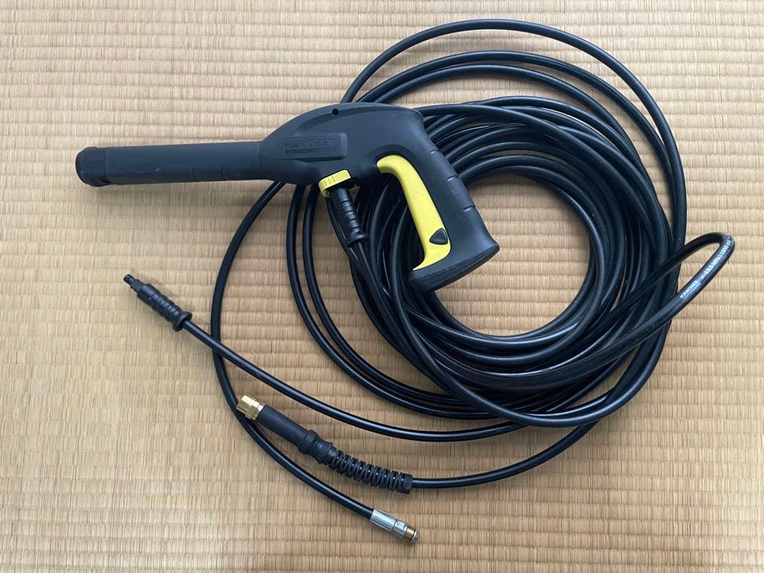 KARCHER 高圧洗浄機 K2 本体　別売りの自吸用ホースとフィルター