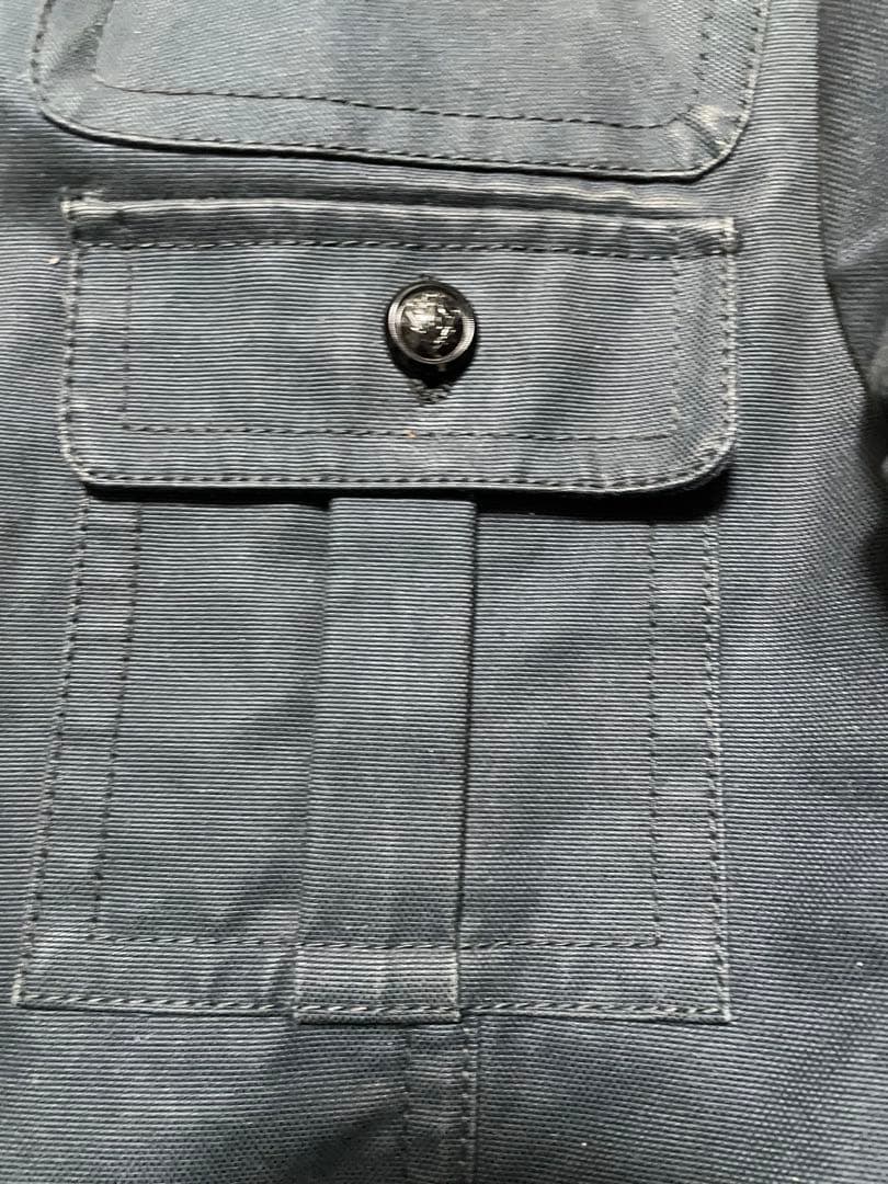 グッチ　ネイビー　ミリタリージャケット　サイズ46