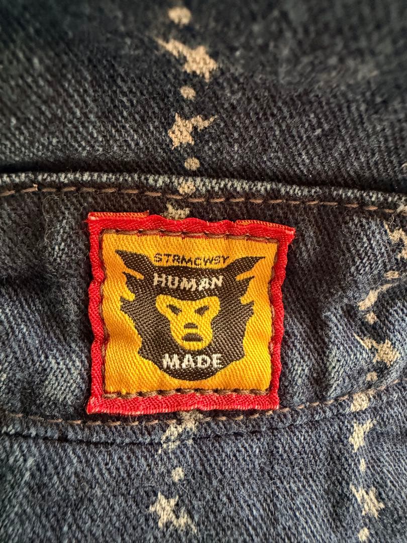 HUMAN MADE 初期ヒューマンメイド　デニム星柄ワークキャップL新品