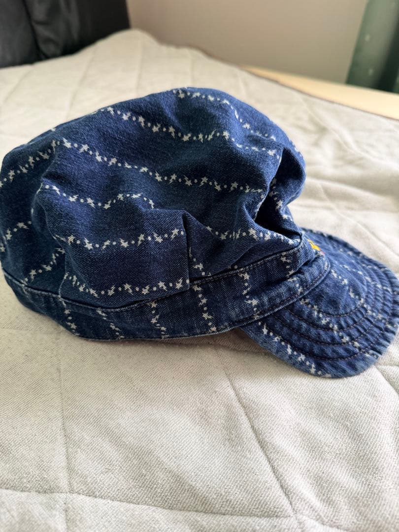 HUMAN MADE 初期ヒューマンメイド　デニム星柄ワークキャップL新品