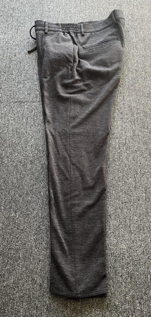 giabs ジャブス マサッチョ 永久クリース ヘリンボーン ジャージー パンツ