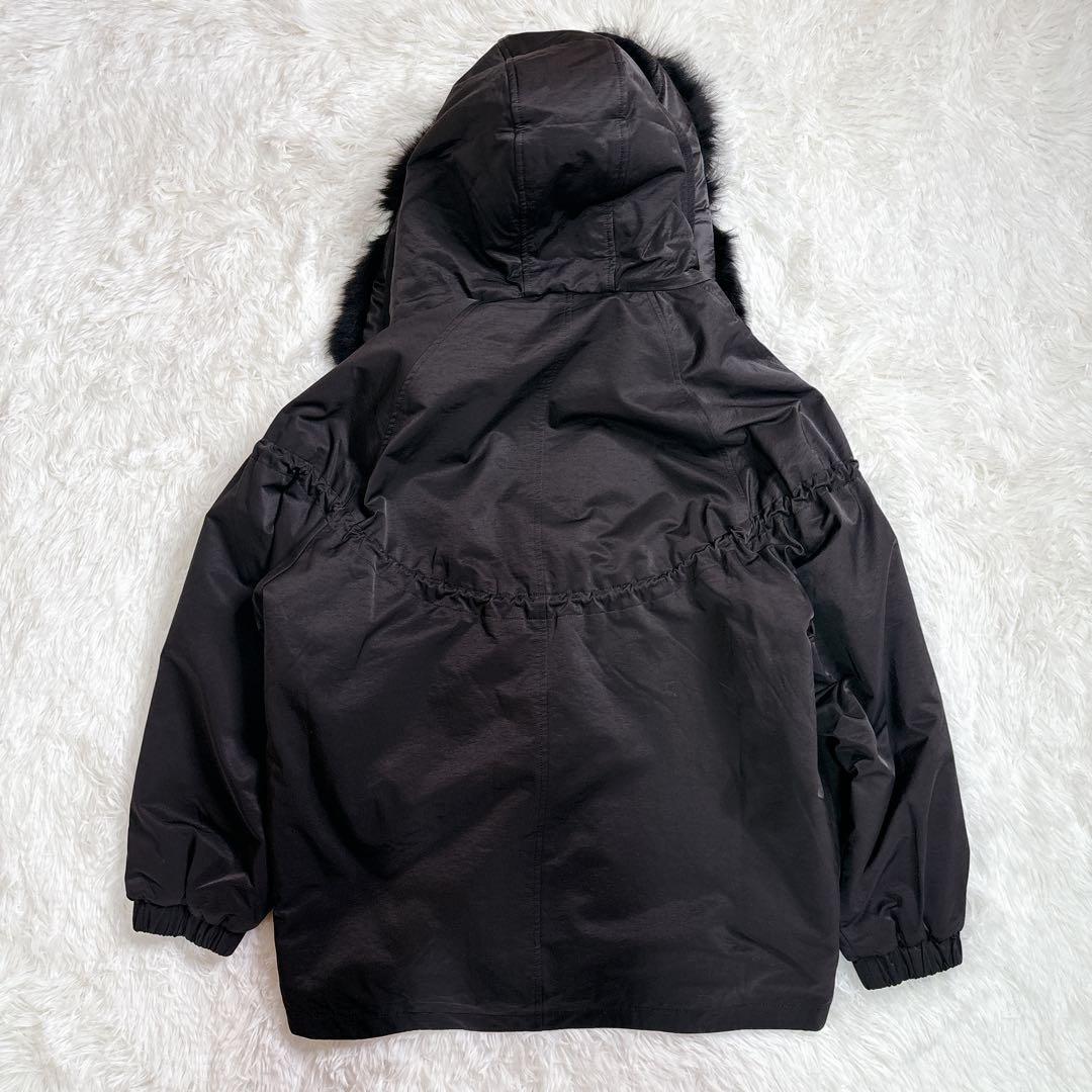 ❗️最終価格❗️【美品】完売品　スコットクラブ ブルゾン ブラック フォックスファー