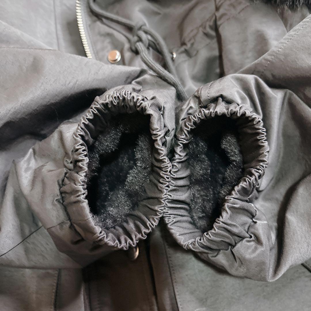 ❗️最終価格❗️【美品】完売品　スコットクラブ ブルゾン ブラック フォックスファー