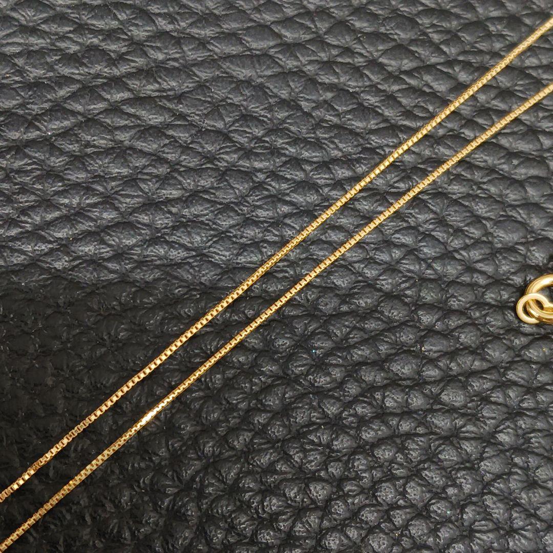 (B020402) K18 YG 750刻印 ネックレス ベネチアンチェーン