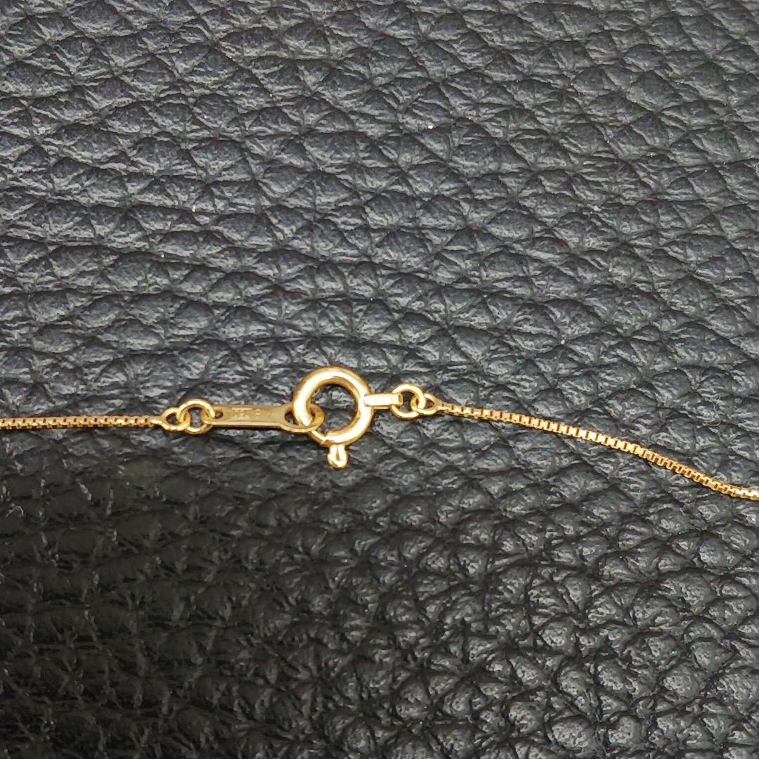 (B020402) K18 YG 750刻印 ネックレス ベネチアンチェーン