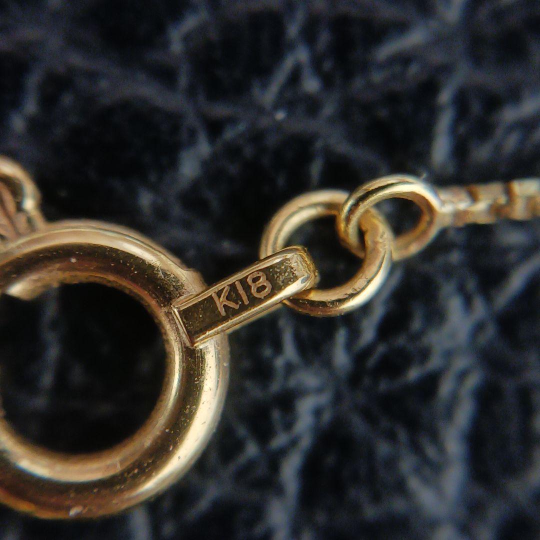 (B020402) K18 YG 750刻印 ネックレス ベネチアンチェーン