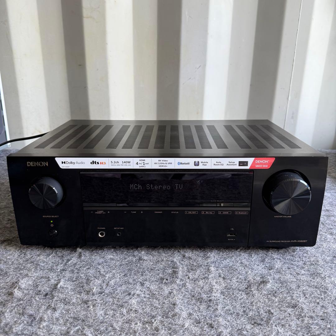 H41激安早い者勝ち✨ DENON AVR-X580BT アンプ