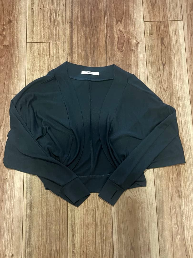 東原亜希　FORME フォルム　マザー　UVカットボレロ　ブラック