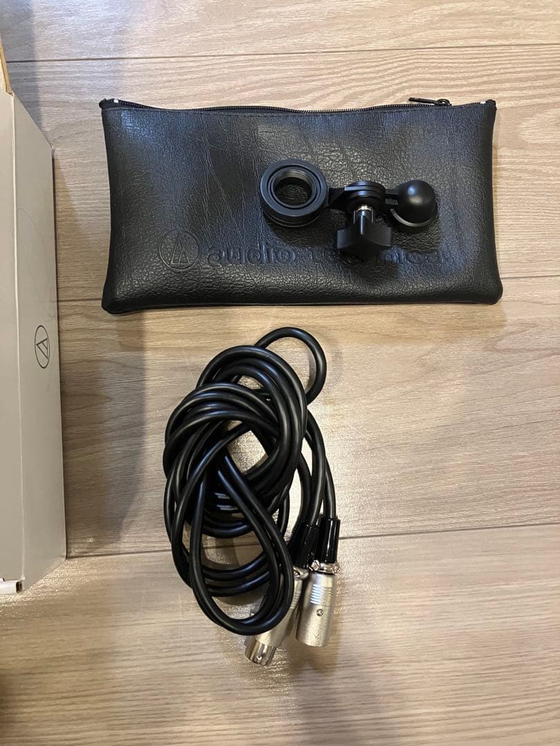 audio-technica AT2020 コンデンサーマイク、ケーブル付