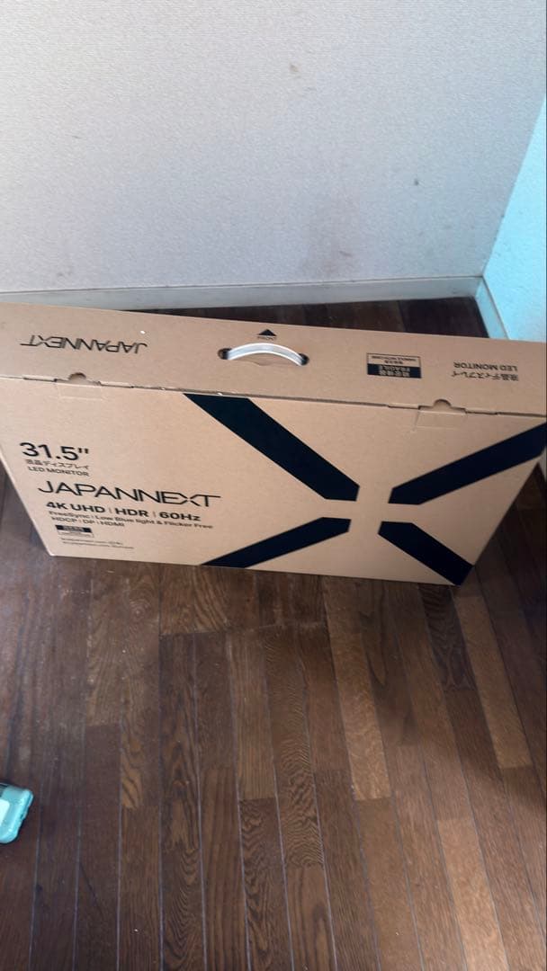 【ジャンク品】JAPANNEXT 31.5インチ 4K UHD HDR モニター