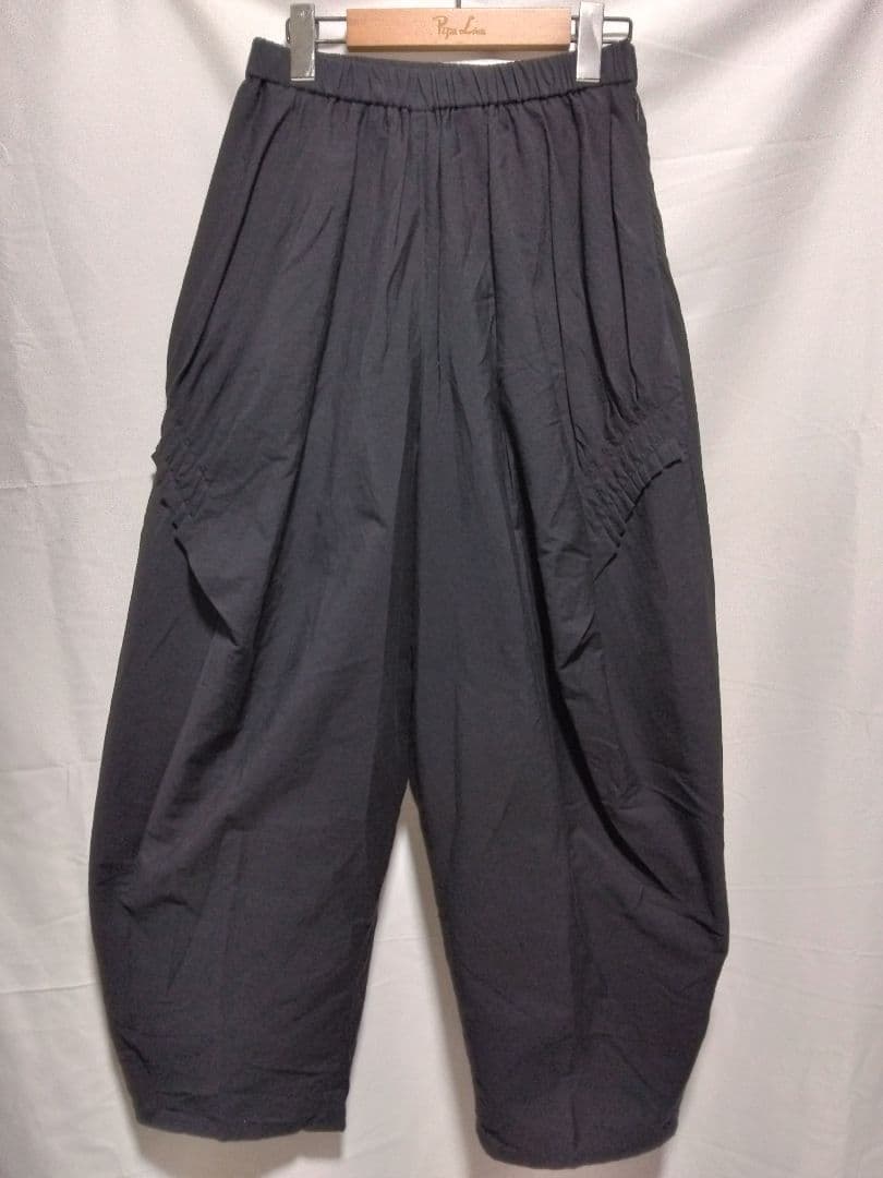 センソユニコ　慈雨　ジウ　40 ワイドパンツ　ブラック　春夏