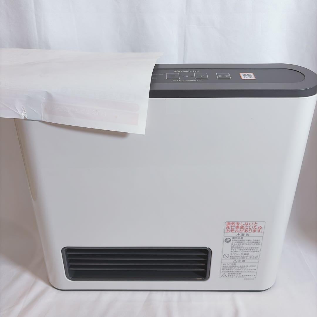 【未使用品】 ノーリツ GFH-2401S-W2 都市ガス用 ガスファンヒーター