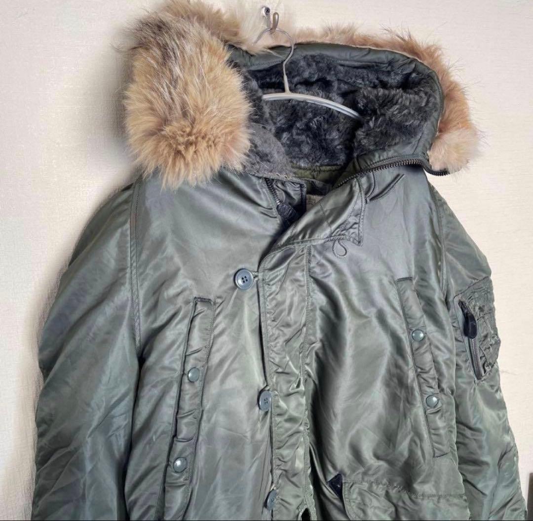 64年製　N-3B フライトジャケット　USAF 軍物　60s ミリタリー