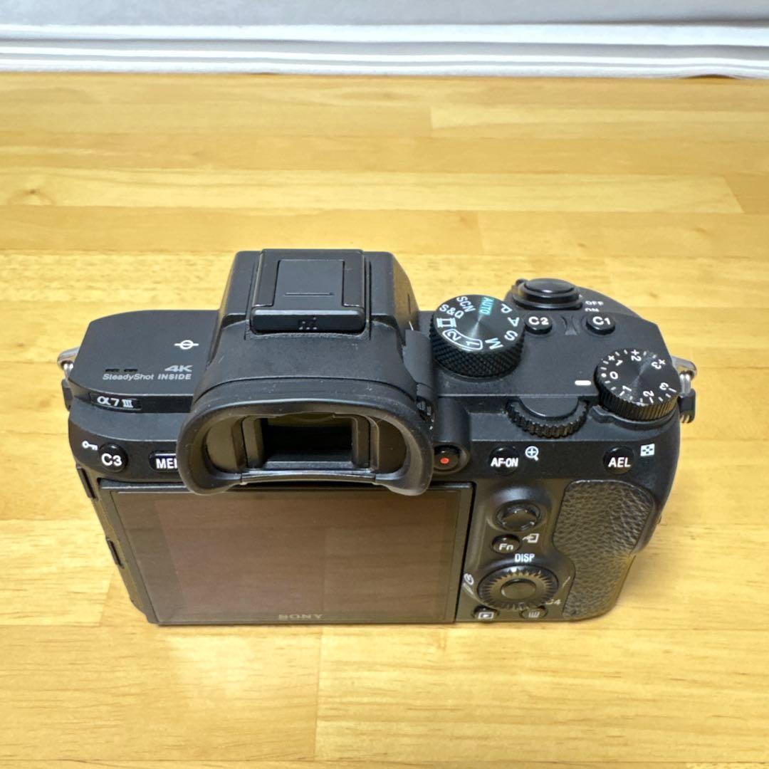 SONY α7ⅲ ボディ シャッター回数1122回