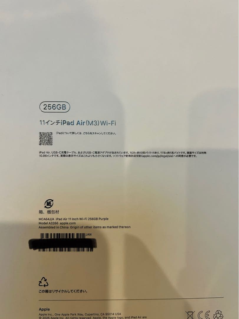 専用iPadAir M3 256GB WiFi 11イン/ pencil pro